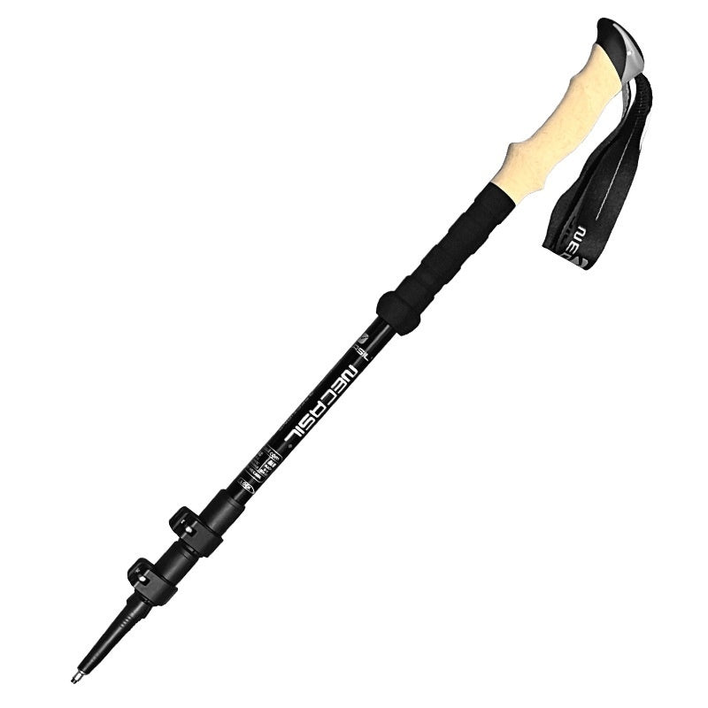 Unisex Telescopic Three Section Trekking Poles Outdoor Hiking Support