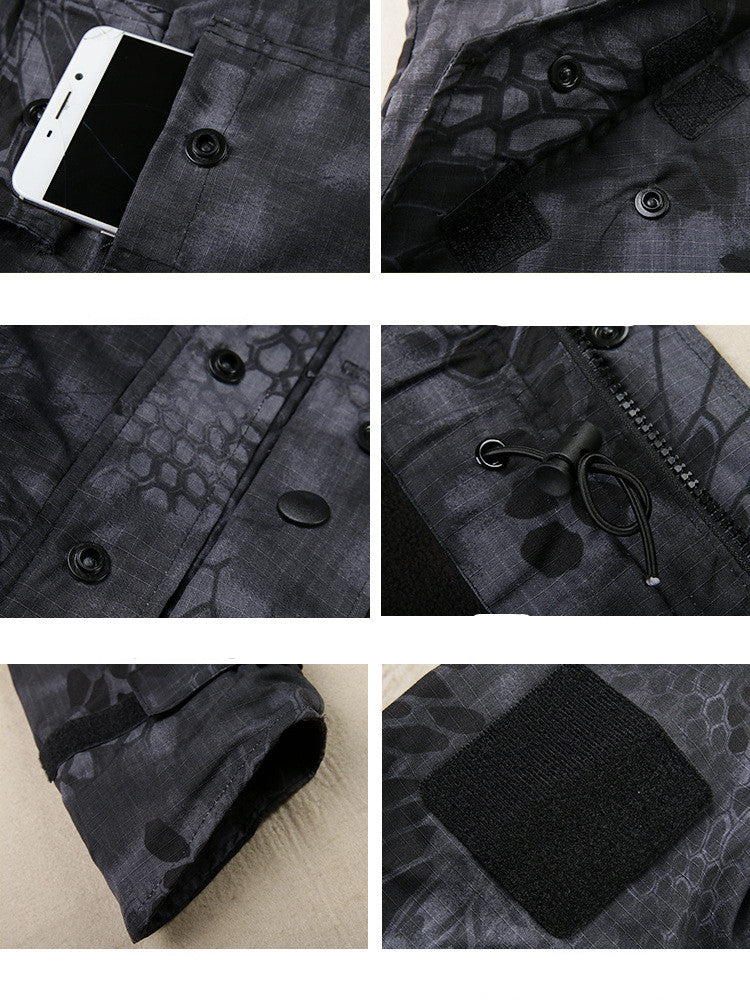 Men’s Fashion Outdoor Camouflage Jacket Stylish Suit