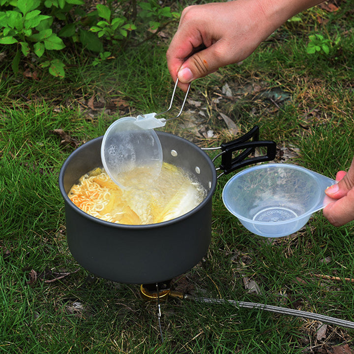 Camping Combination Set Folding Mini Cookware Pot