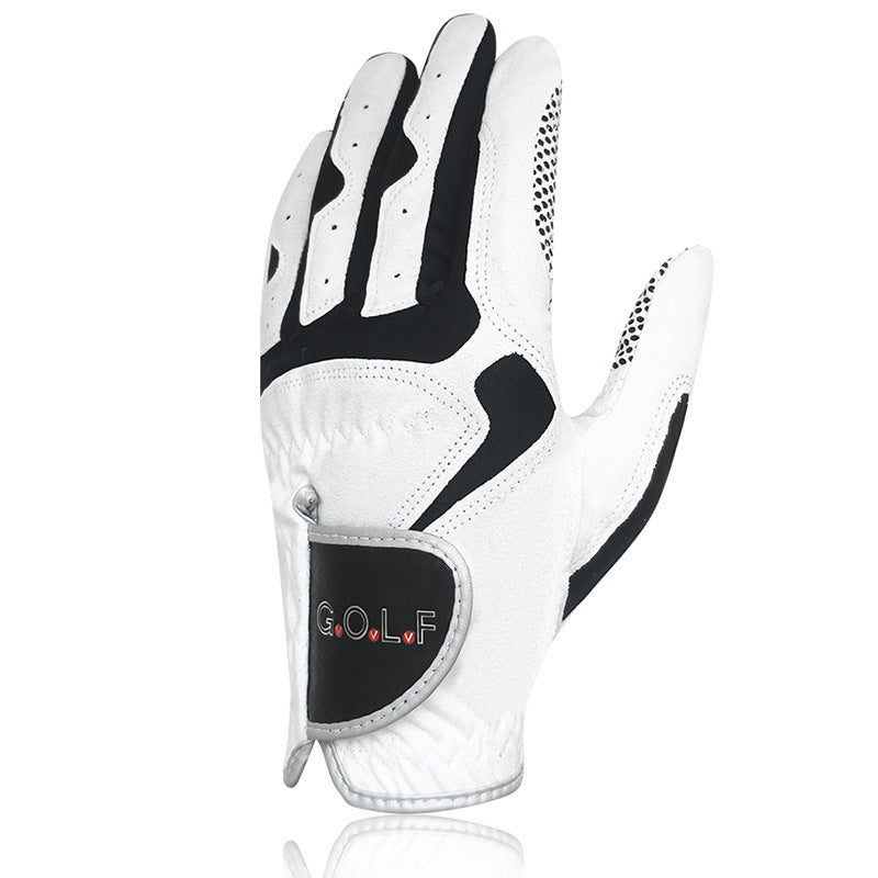 Breathable Microfiber Golf Gloves With Non-Slip Grip