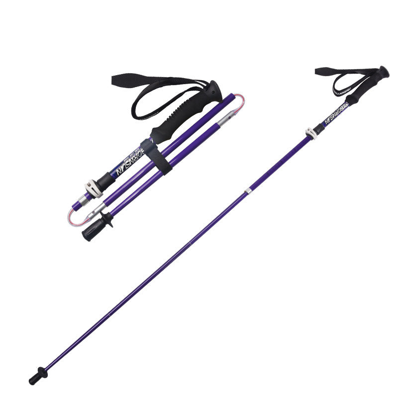 Folding Trekking Poles Outdoor Hiking Support Poles