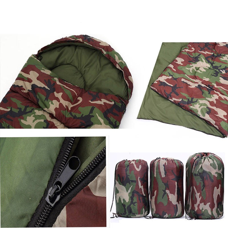 Emergency Camouflage Camping Sleeping Bag