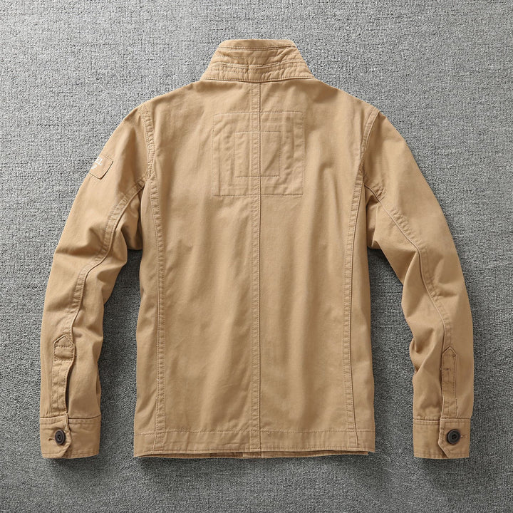 Men’s Autumn Camouflage Work Jacket Durable Outerwear