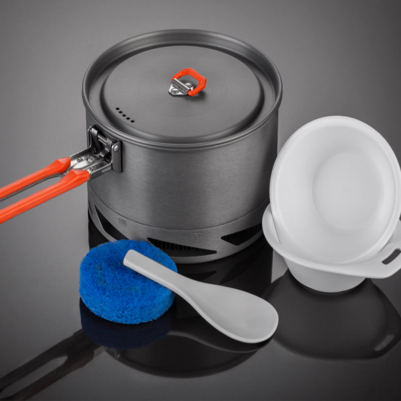 Camping Cookware and Utensil Set Outdoor Picnic Hiking Pot Kettle