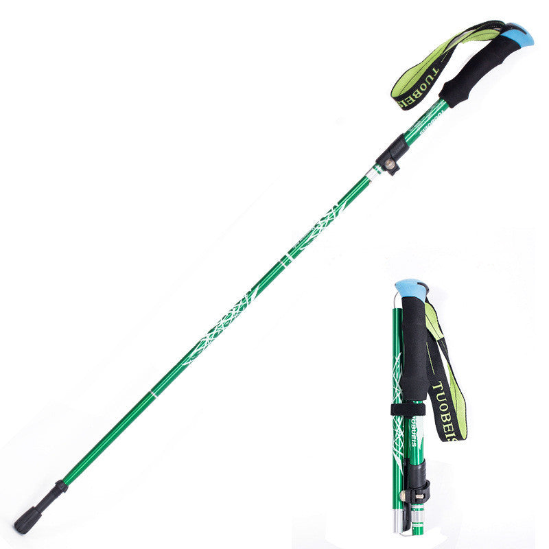 Ultralight Adjustable Aluminum Alloy Telescopic Trekking Poles