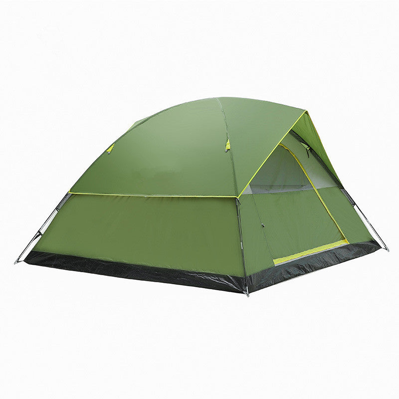 Double-Layer Camping Tent With Sunshade Protection