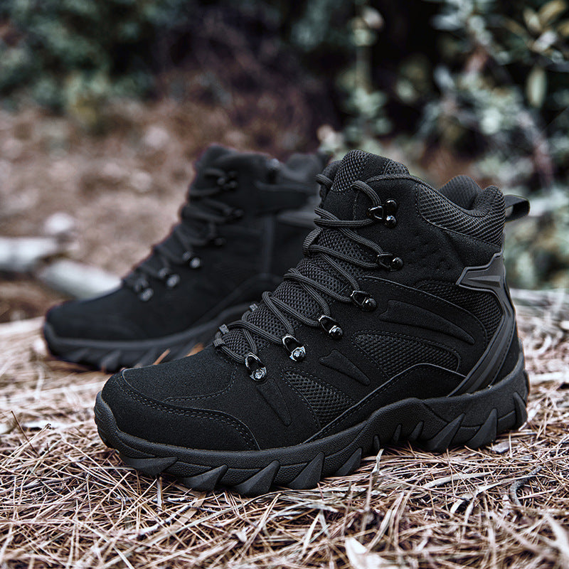 Men’s Training Combat Boots Durable Outdoor Hiking Shoes