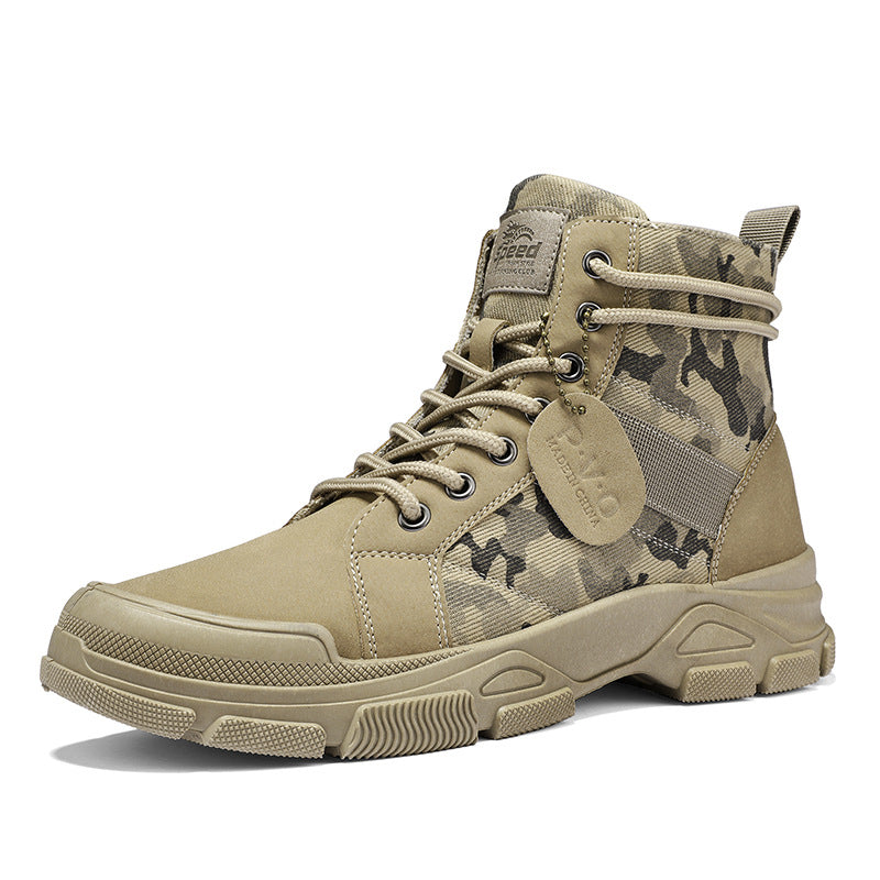 New Canvas High-Top Retro Outdoor Hiking Boots