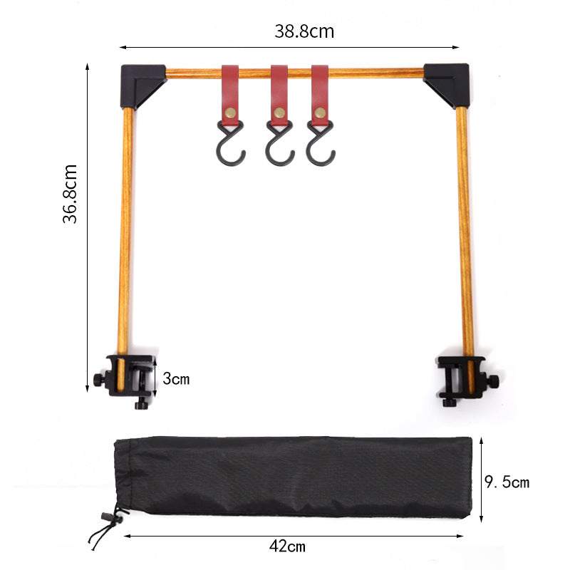 Adjustable Outdoor Camping Pot & Stove Hanging Rack