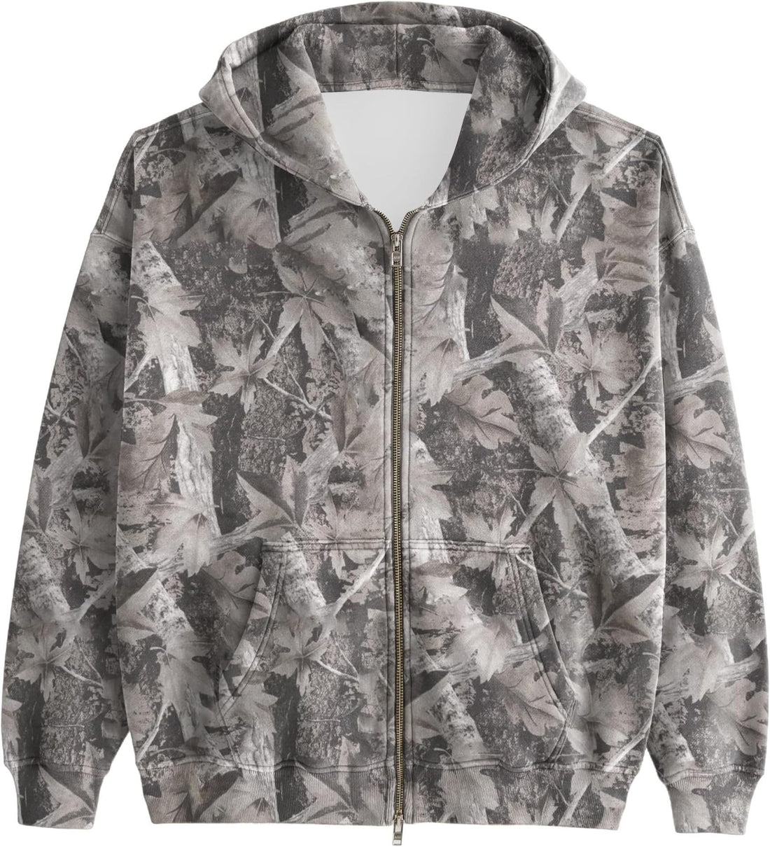 Men And Women Camouflage Hooded Jacket