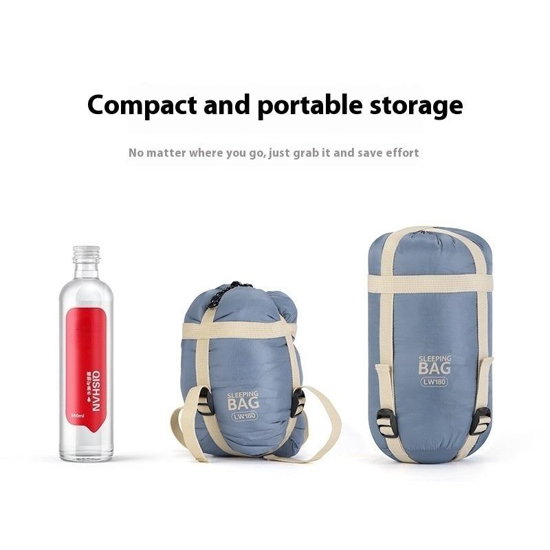 Summer Envelope Sleeping Bag Portable Camping Quilt