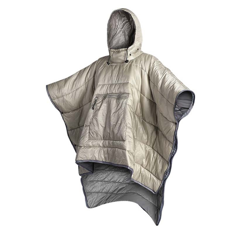 Wearable Cloak Sleeping Bag Warm Camping Blanket