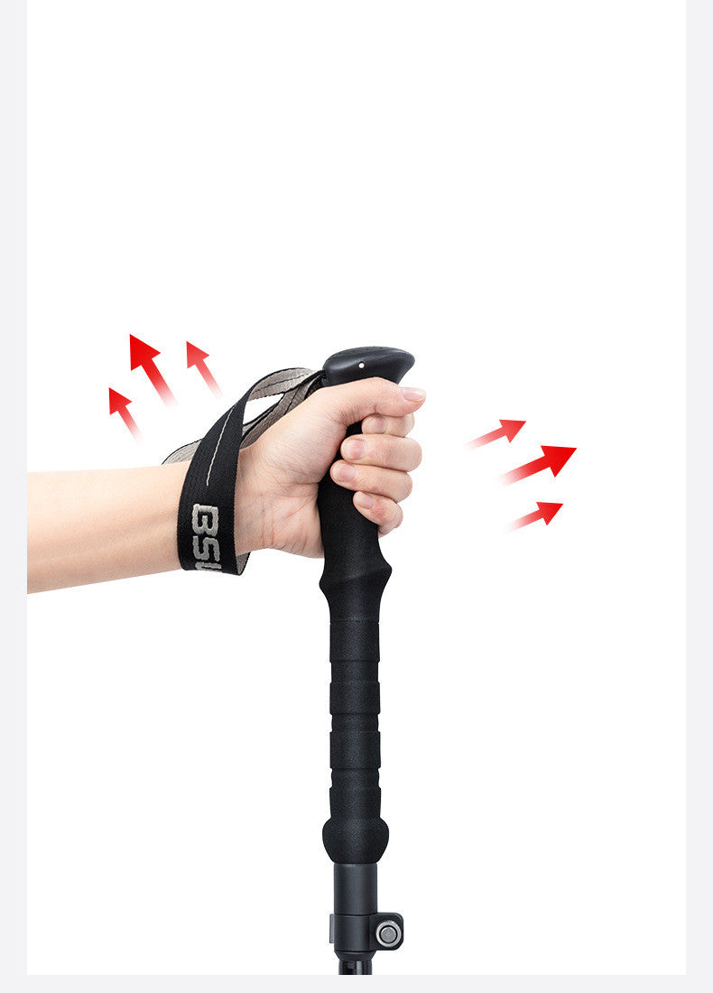 Ultralight Folding Trekking Poles Outdoor Climbing Sticks