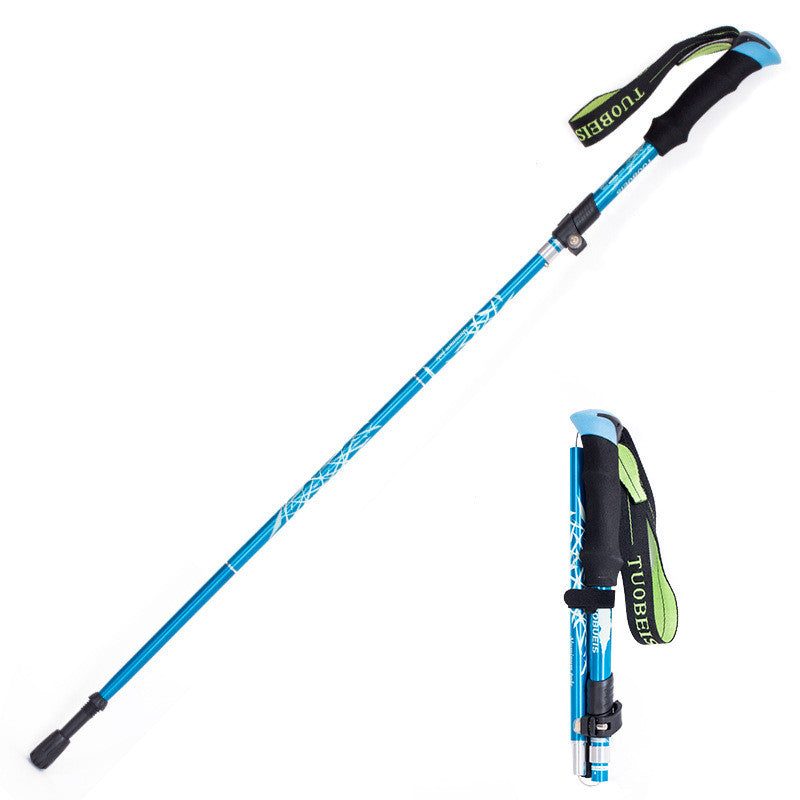Ultralight Adjustable Aluminum Alloy Telescopic Trekking Poles