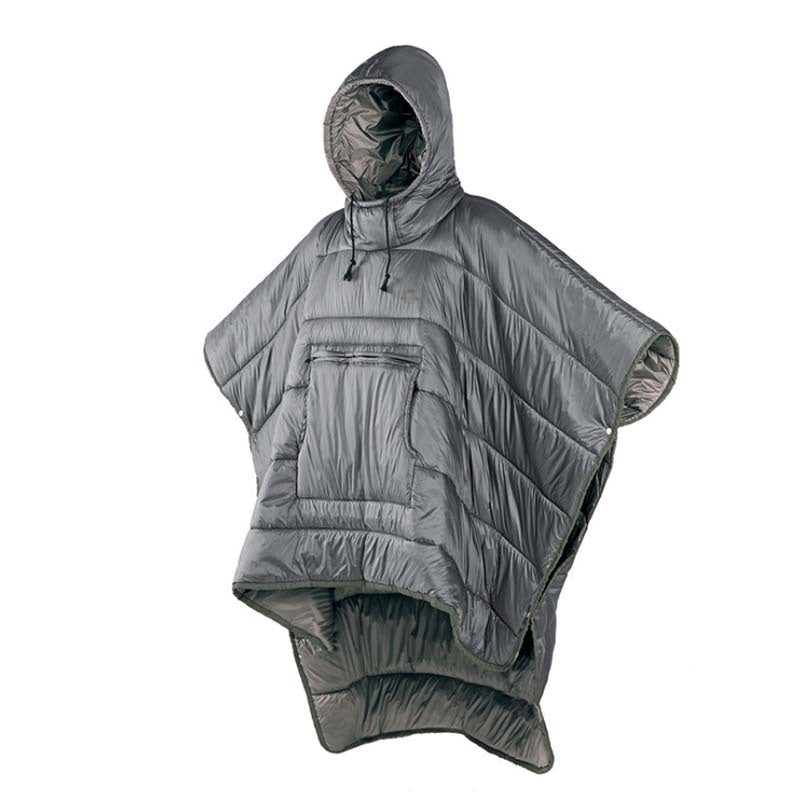 Wearable Cloak Sleeping Bag Warm Camping Blanket