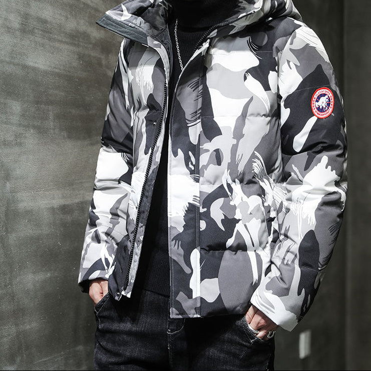 Men’s Thick Warm Camouflage Work Jacket Outdoor Wear