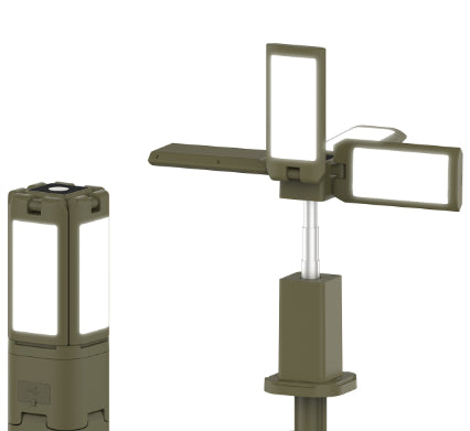 Folding Outdoor Camping Lantern With Long-Lasting Battery